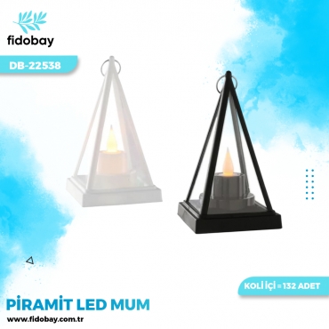 DB-22538 - PİRAMİT LED MUM