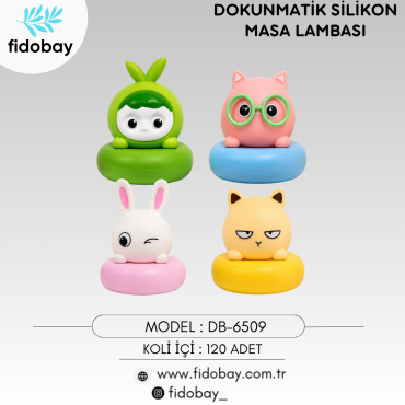 DB-6509 - DOKUNMATİK SİLİKON MASA LAMBASI