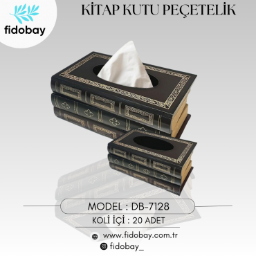 DB-7128 - KİTAP KUTU PEÇETELİK