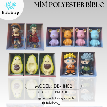 DB-HN02 - MİNİ POLYESTER BİBLO