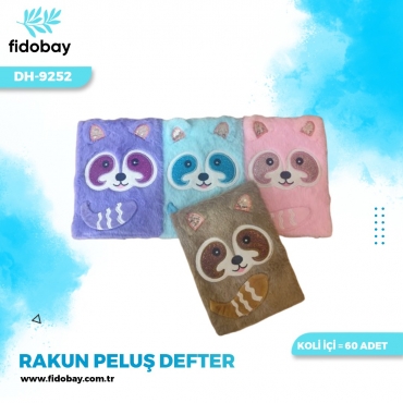 DH-9252 - RAKUN PELUŞ DEFTER
