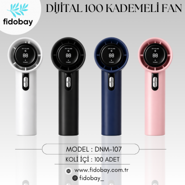 DNM-107 - DİJİTAL 100 KADEMELİ FAN