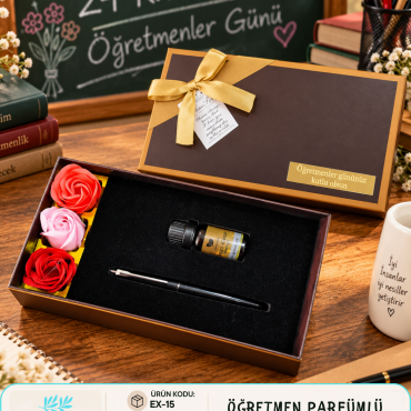 EX-15 - ÖĞRETMEN PARFÜMLÜ KALEMLİ SET