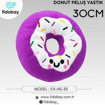 EX-HS-35 - DONUT PELUŞ YASTIK