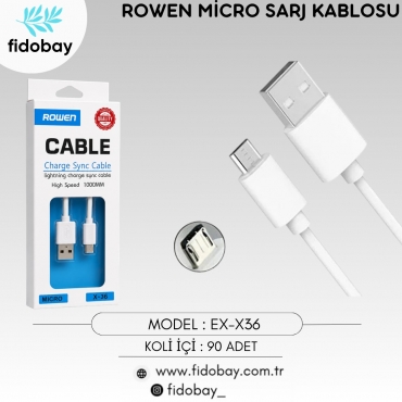 EX-X36 - ROWEN MİCRO ŞARJ KABLOSU