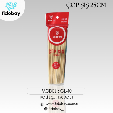 GL-10 - ÇÖP ŞİŞ 25CM