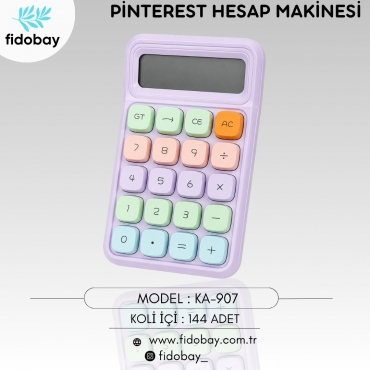 KA-907 - PİNTEREST HESAP MAKİNESİ