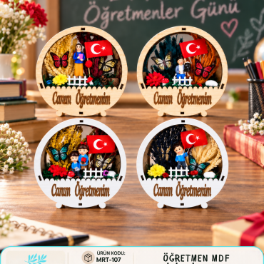 MRT-107 - MDF SİLİNDİR SAKSI TERARYUM