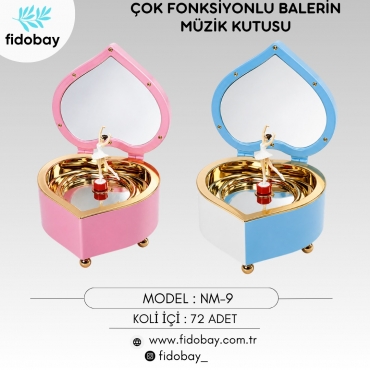 NM-9 - ÇOK FONKSİYONLU BALERİN MÜZİK KUTUSU