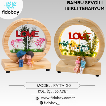 PATTA-020 - BAMBU SEVGİLİ IŞIKLI TERARYUM