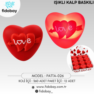 PATTA-026 - IŞIKLI KALP KUTUSU