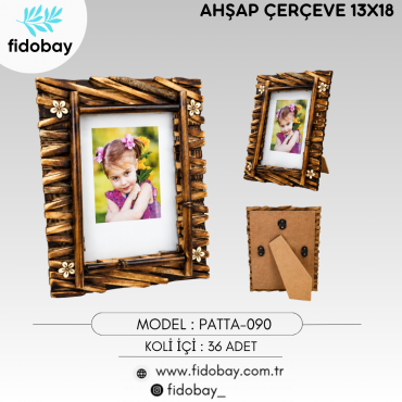 PATTA-090 - AHŞAP ÇERÇEVE 13X18