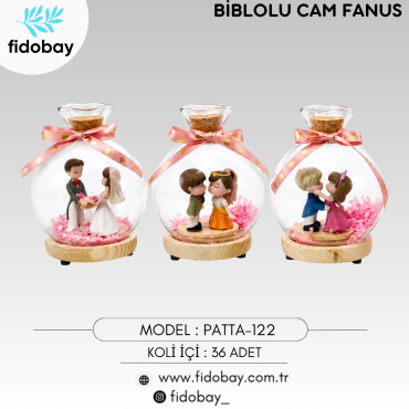 PATTA-122 - BİBLOLU CAM FANUS