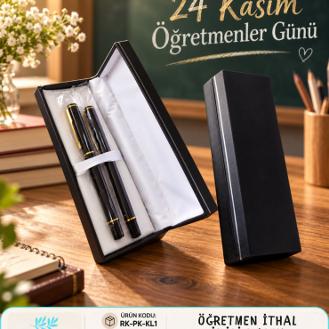 RK-PK-KL1 - ÖĞRETMEN İTHAL İKİLİ KALEM SETİ