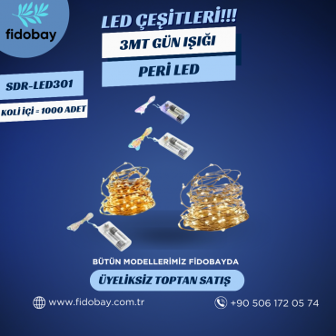 SDR-LED301 - 3 METRE GÜN IŞIĞI PERİ LED X1000