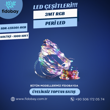 SDR-LED301-RGB - 3 METRE RGB PERİ LED