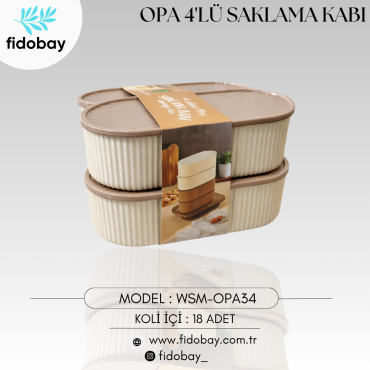 WSM-OPA034 - OPA 4'LÜ SAKLAMA KABI