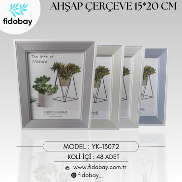 YK-13072 - AHŞAP ÇERÇEVE 15*20CM