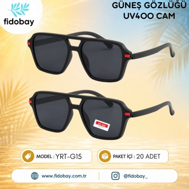 YRT-G15 - GÜNEŞ GÖZLÜĞÜ UV400 CAM