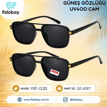 YRT-G20 - GÜNEŞ GÖZLÜĞÜ UV400 CAM