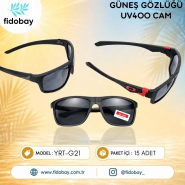 YRT-G21 - GÜNEŞ GÖZLÜĞÜ UV400 CAM